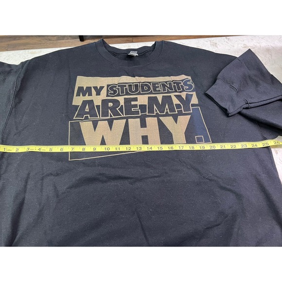 My Students Are My Why, Gildan Heavy Blend XL Sweatshirt Teachers - Picture 6 of 6